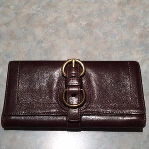 Coach leather wallet